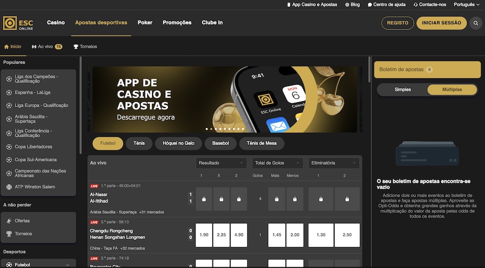 apostas desportivas no site